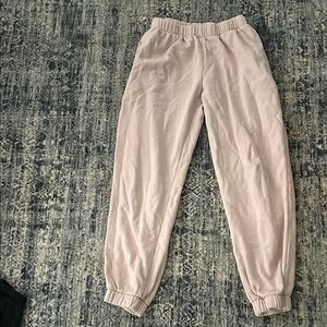 PacSun Light Pink Ankle Jogger Pants